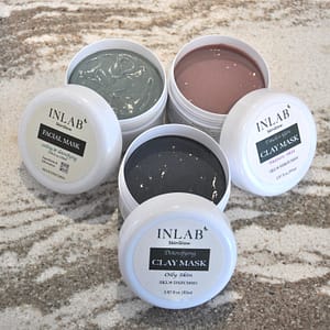 A luxurious jar of Facial Cream Mask with a creamy texture, placed on a clean white surface, representing hydration and rejuvenation.